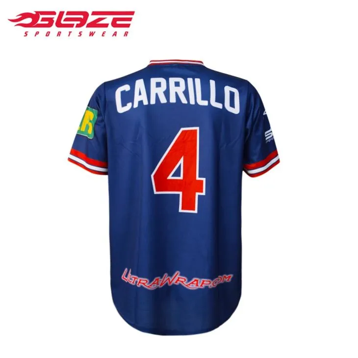 V Neck Oversized Baseball Jersey V Neck Oversized Baseball Jersey